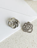 Shallowz Flower Cubic Earrings