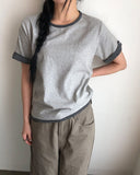 Leron Roll-up Button Short Sleeve T-shirt