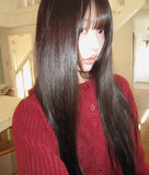 Sihan High Neck Angora Hooded Knit Cardigan