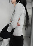 Square pocket zip-up