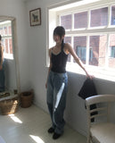 Donto color matching lace sleeveless