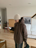Runid quilted wool hood coat - Wool 50