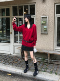 SUPERFINE WOOL V-NECK NT