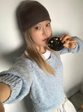 SQUARE-NECK KNIT