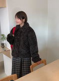 Shusaro Collar Wool Mustang Jacket