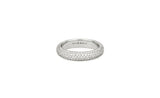 Essence Silver (W) Luxe Full Pave Ring M