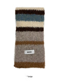 MIX WOOL STRIPE MUFFLER