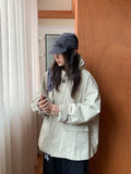 Auburn High-Neck Cotton Hood Bomber Jacket
