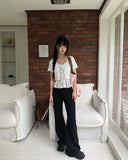 Polyp Low-Waist Bootcut Pants