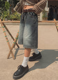 Cult Wide Bermuda Denim Pants