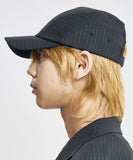 Striped Wool Blend Cap