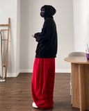 Lock Back Border Hoodie