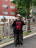 [unisex] Humeco Banding Camo Cargo Wide Pants