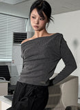 [ EEUN MADE ] Muse Shirring Rib Knit