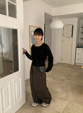 Kuray Ribbon Round Knit