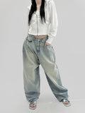Mini Washing Wide Denim