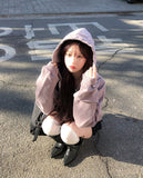 Poming Vintage Pigment Hood Zip-Up