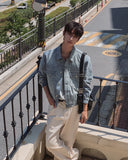 Debor Washed Denim Trucker Jacket