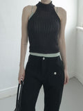 Troa Knit Halter Sleeveless