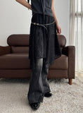 Thin Double Eyelet Belt