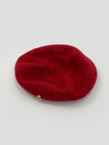 Wool 60%) Uk Knit Beret