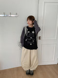 Stelline Star Color Matching Raglan Long Sleeve Tee