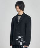 [SET] Wool Blend Oversized Tailored Set-Up