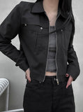 Rivet Collar Jacket