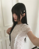 Cure Mini Dot Pearl Hairpin