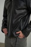 [Real Leather] Lambskin Single Rider Jacket