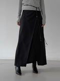 Delit Slit Long Skirt