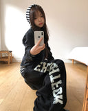Bio Stripe Long Hoodie