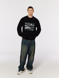 Vintage Wide Balloon Denim Pants