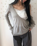 Olds Linen Long Sleeve T-shirt