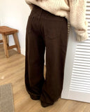 Tenor Wide-Fit Cotton Long Pants
