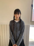 [BAONHAUS] Jenen Stripe Hood Zip-up