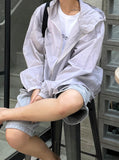 Summer thin wind hood jacket