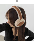 Winter Fleece Ugg Earmuffs Foldable Cute Earmuffs
