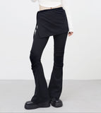 Yenne wrap skirt pants
