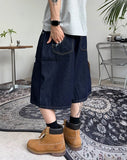Crea Lettering Bermuda Pants