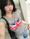 Vintage Union Jack Slim Short Sleeve