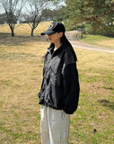 Kins Color Matching Mountain Wind Jacket