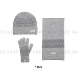 [3-PIECE] NORDIC WINTER KNIT SET