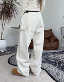 Dor Curved Cotton Pants
