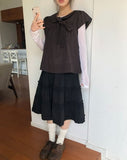 Hanyu Frill Midi Skirt