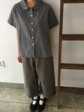 Giovanni Roll-up Cotton Bermuda Pants