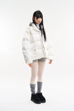 Cloudy duck down padded jumper