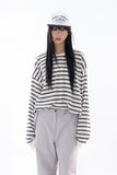 Leon stripe over long sleeve