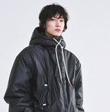 X STRING HOOD PADDING