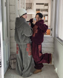 [Mink Fur] Lottery Velvet Corduroy Pants